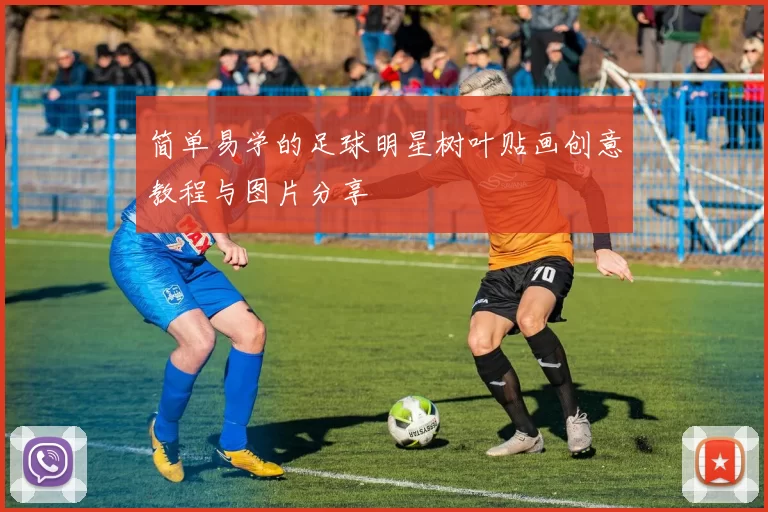简单易学的足球明星树叶贴画创意教程与图片分享